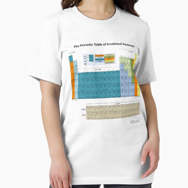 The Periodic Table of Irrational Nonsense (Light) Essential T-Shirt