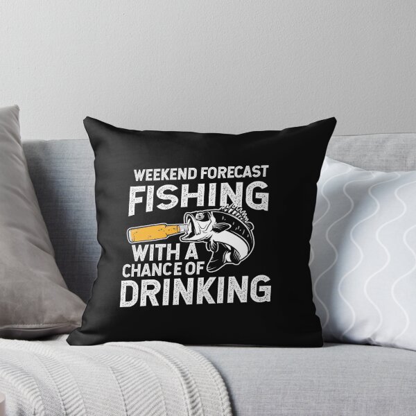 Item preview, Fishing Beer Weekend Forecast Fishing With A Chance of Drinking designed and sold by haselshirt.