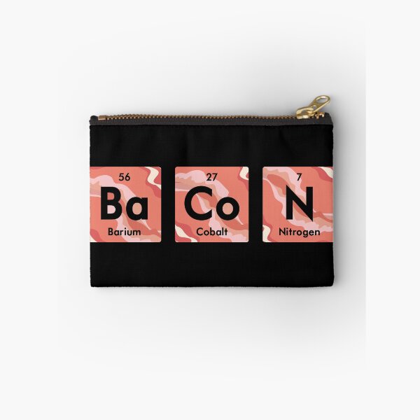 Item preview, Chemistry Periodic Table Bacon Chemist Elements Gift designed and sold by haselshirt.