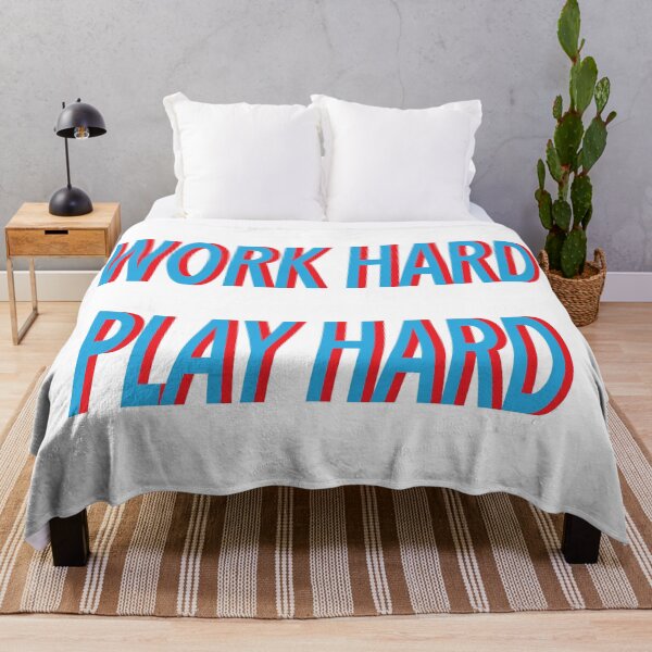 Item preview, WORK HARD, PLAY HARD designed and sold by naomiboru.