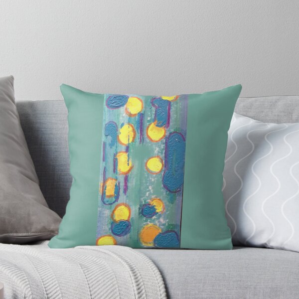 Item preview, Vertical Geometric Blue Green designed and sold by Julia Michelle Dawson.