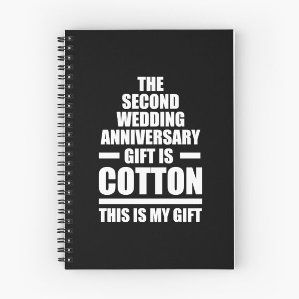 Item preview, Anniversary Second Wedding Anniversary Gift is Cotton designed and sold by haselshirt.