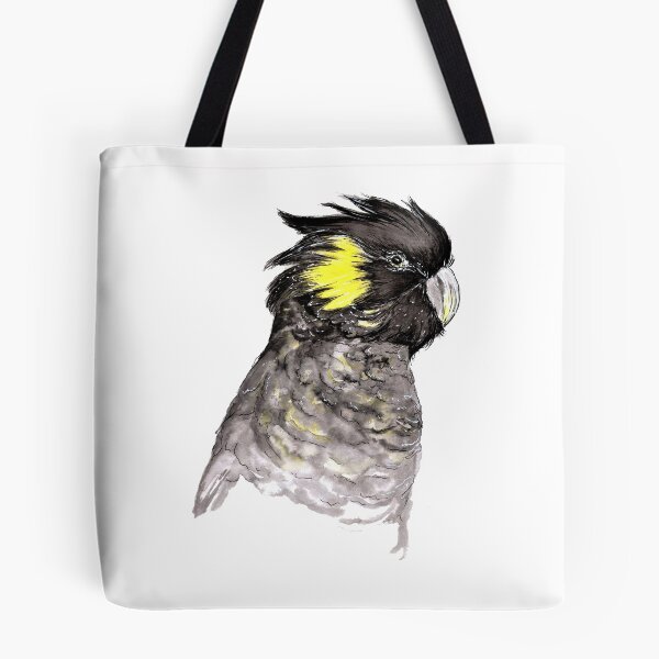 Item preview, Yellow Tailed Black Cockatoo designed and sold by Linda  Hammond.