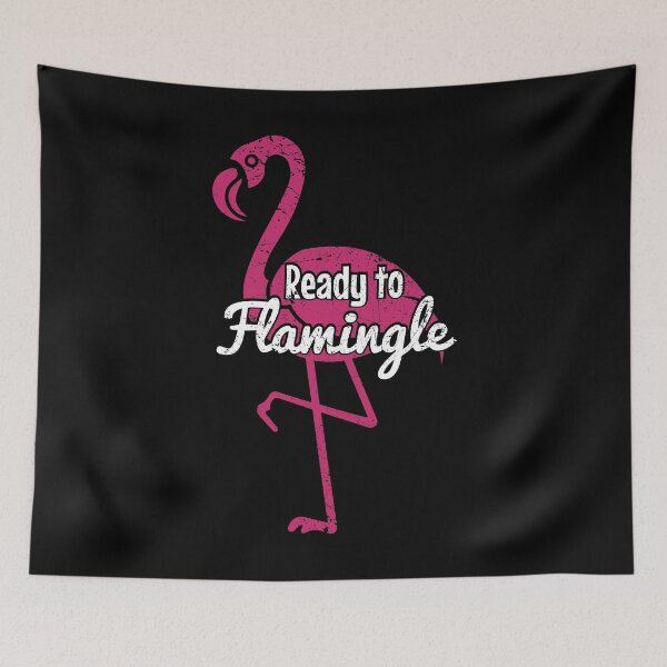 Item preview, Flamingo Shirt Ready To Flamingle Gift Tee designed and sold by haselshirt.