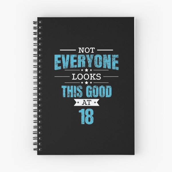 Item preview, 18th Birthday Gift Retro Eighteen 18 Years Looks This Good Blue designed and sold by haselshirt.