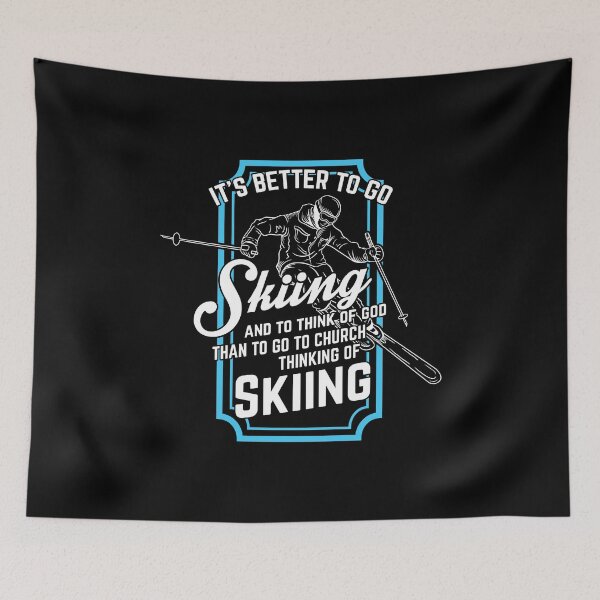 Item preview, Ski Skier Skiing Winter Sport Funny Gift Idea designed and sold by haselshirt.
