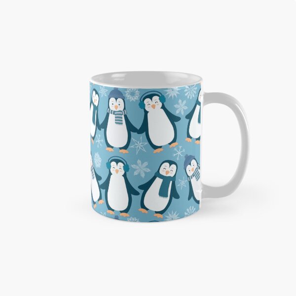 Item preview, Cute Penguin Snowflake Pattern Design designed and sold by ironydesigns.