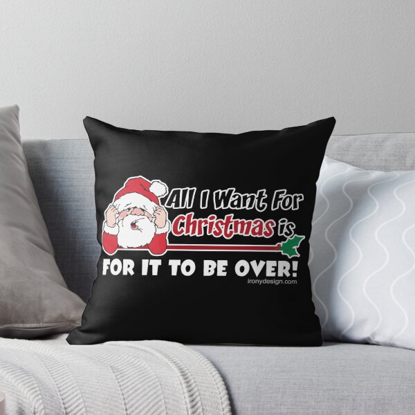 Item preview, All I want for Christmas Funny Saying designed and sold by ironydesigns.