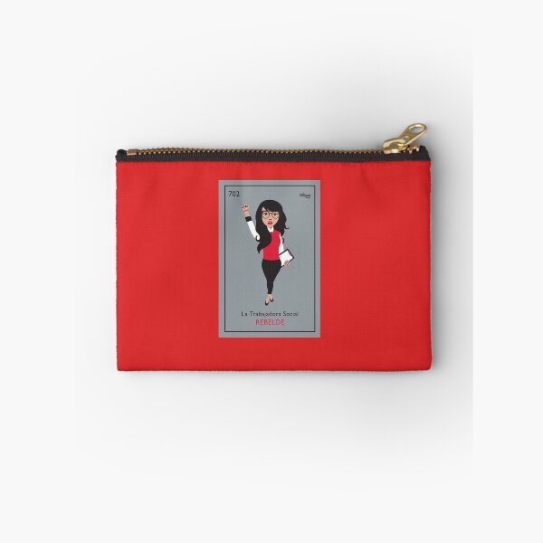 Item preview, La Trabajadora Social Rebelde Black Hair designed and sold by Viridiana Osio.