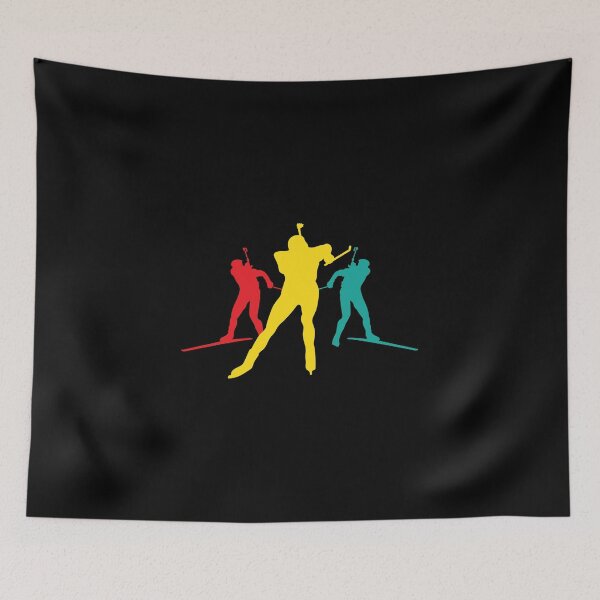 Item preview, Biathlon Skiing Riffle Shooting Skier Holiday Gift designed and sold by haselshirt.