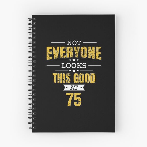 Item preview, 75th Birthday Gift Retro Seventy Five 75 Years Looks This Good Yellow designed and sold by haselshirt.