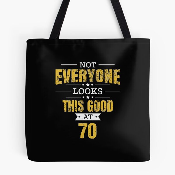 Item preview, 70th Birthday Gift Retro Seventy 70 Years Looks This Good Yellow designed and sold by haselshirt.