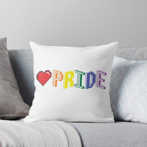 Item preview, Pixels heart gamer Pride for LGBTQ summer designed and sold by Gifafun.