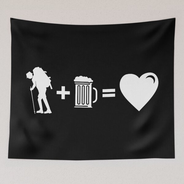 Item preview, Hiking Beer Mug of Beer Is Love Athlete Gift Idea designed and sold by haselshirt.