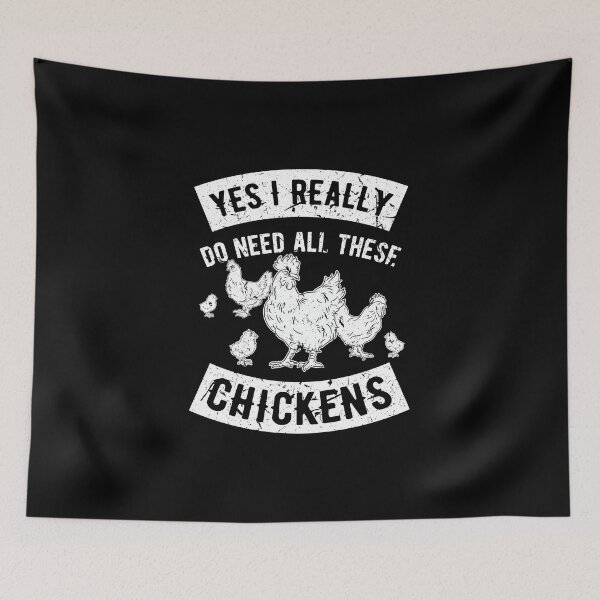 Item preview, Yes I Need All These Chickens Farmer Birthday Gift designed and sold by haselshirt.
