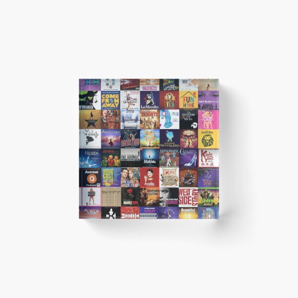 Item preview, musicals collage designed and sold by paigelambert.