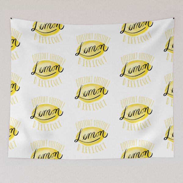 Item preview, difficult difficult lemon difficult  designed and sold by Oh-Hecko.