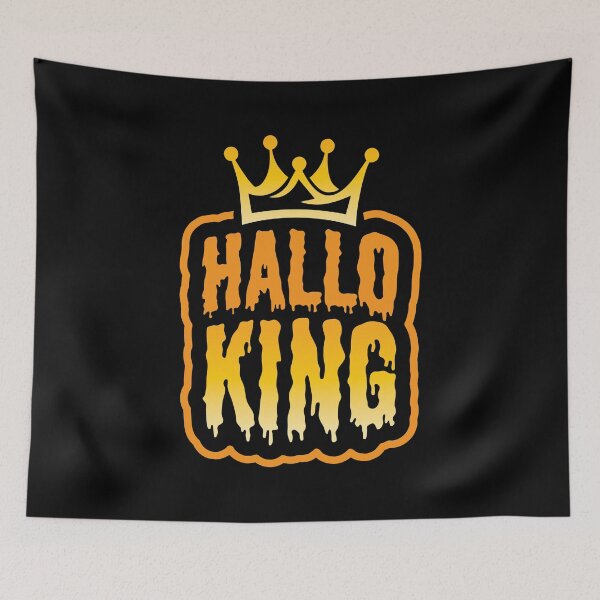 Item preview, Halloween Shirt Hallo King Spooky Gift Tee designed and sold by haselshirt.
