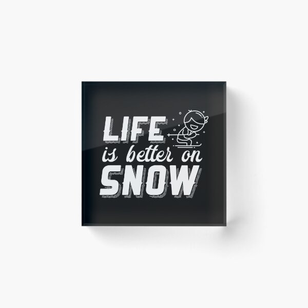 Item preview, Skiing Shirt Life Is Better On Snow Gift Tee designed and sold by haselshirt.