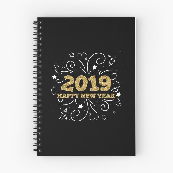 Item preview, Happy New Year 2019 Fireworks Glitter New Year's Eve Gift designed and sold by haselshirt.