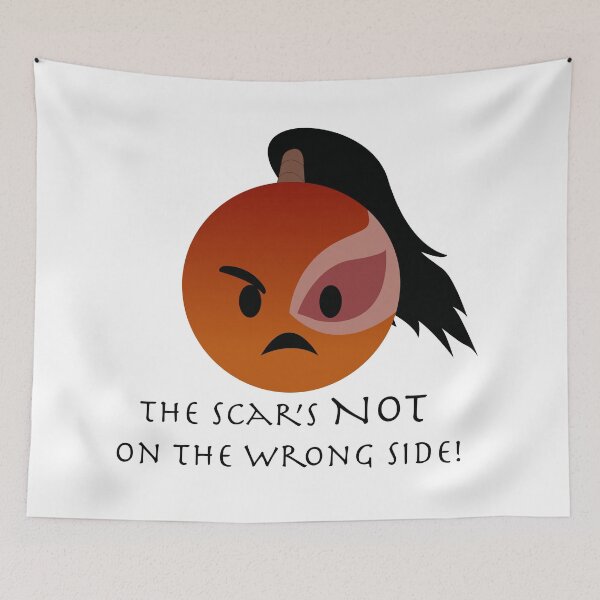 Item preview, Angry Zuko emoji 2 "The scar's NOT on the wrong side!" designed and sold by PrinceTumi.