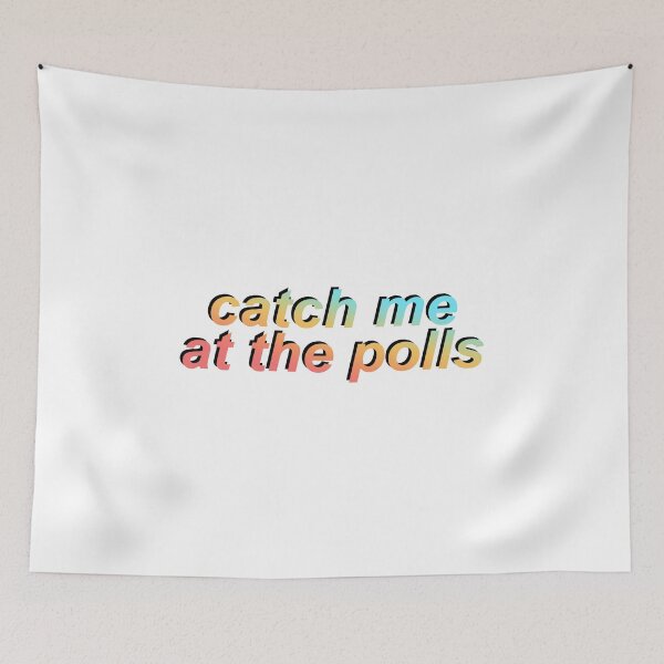 Item preview, catch me at the polls – yellow designed and sold by dalvago.
