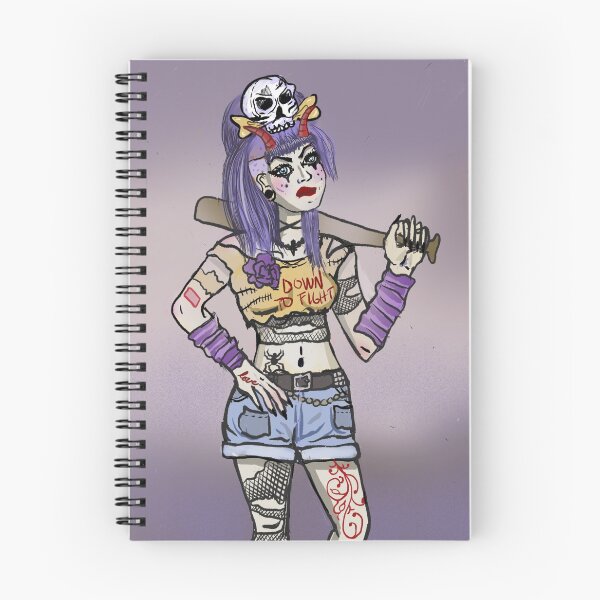 Item preview, Punk Rock Girl Down To Fight designed and sold by lunaelizabeth.