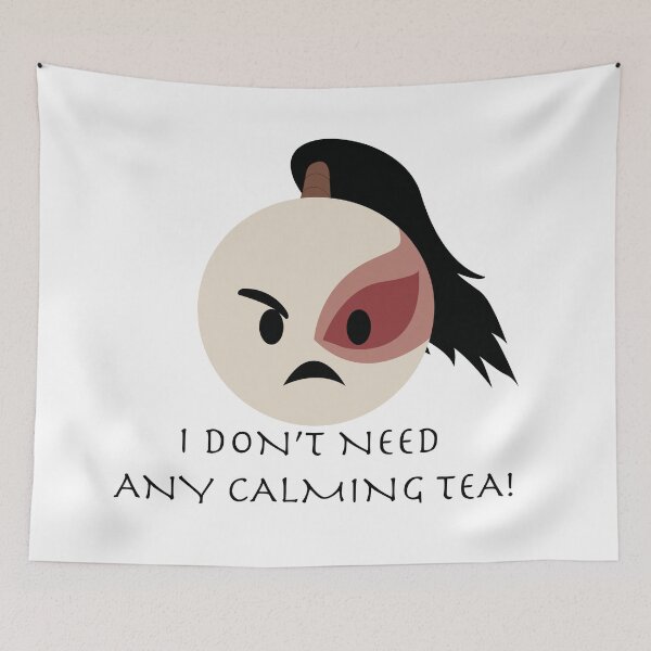 Item preview, Angry Zuko emoji 1 "I don't need any calming tea!" designed and sold by PrinceTumi.