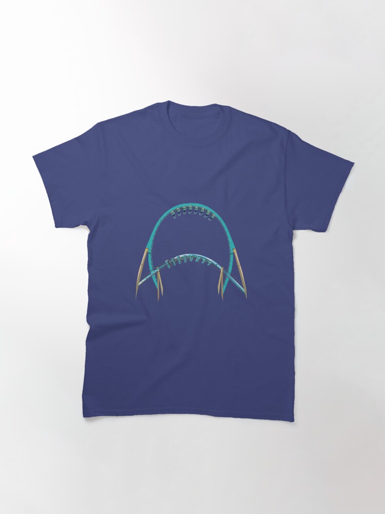 Alternate view of Kraken Duelling Rollercoaster Design Classic T-Shirt