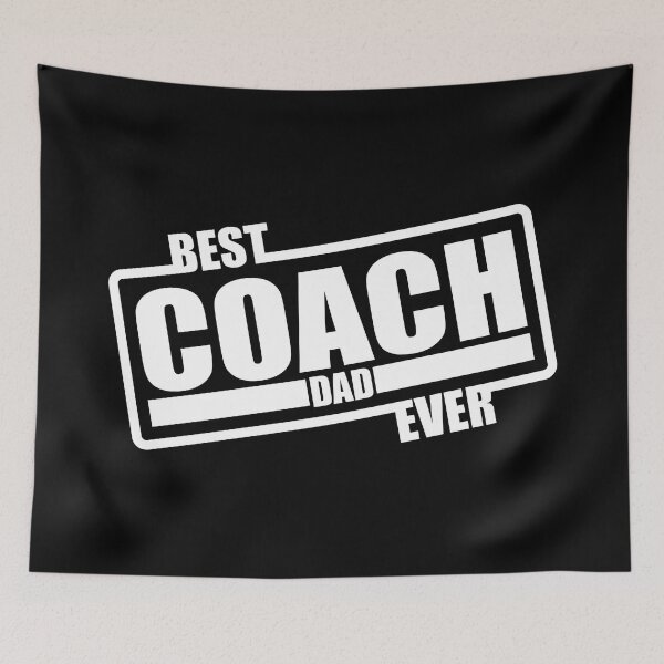 Item preview, Best Coach Dad ever Daddy Father Fathers Day designed and sold by haselshirt.