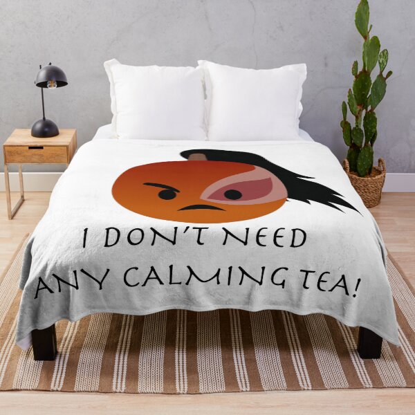 Item preview, Angry Zuko emoji 2 "I don't need any calming tea!" designed and sold by PrinceTumi.