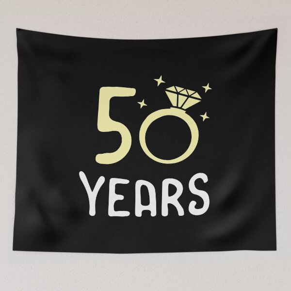 Item preview, 50th Wedding Anniversary 50 Years Gift Idea Husband Wife designed and sold by haselshirt.