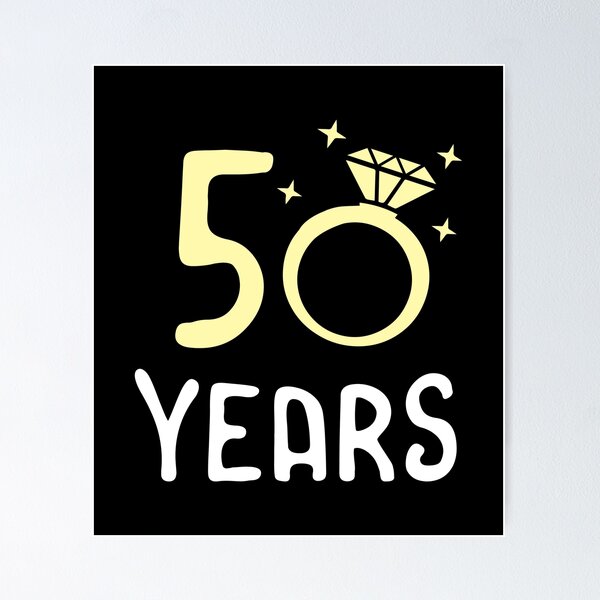 Item preview, 50th Wedding Anniversary 50 Years Gift Idea Husband Wife designed and sold by haselshirt.