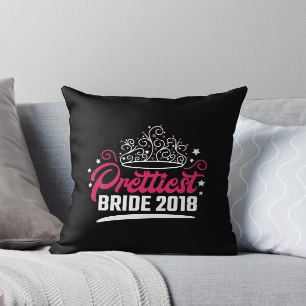 Artikelvorschau, Bachelor Party Prettiest Bride 2018 Pink Crown Gift entworfen und verkauft von haselshirt.