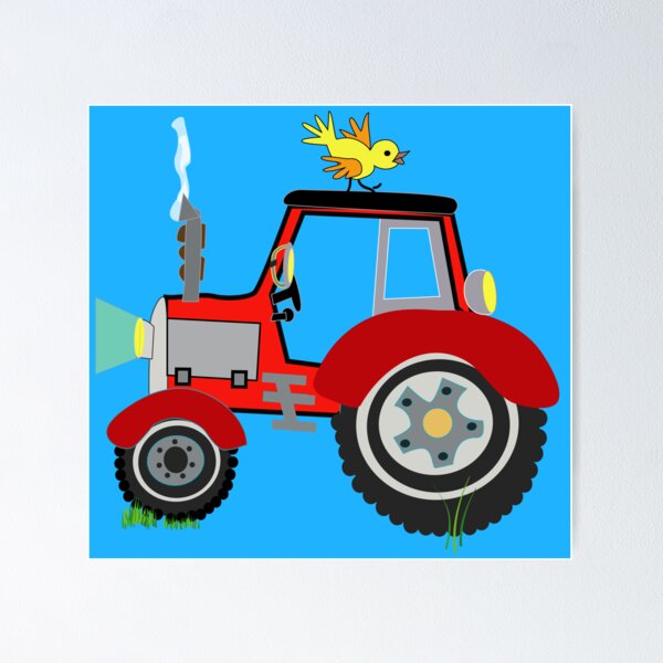 Item preview, Farm Tractor designed and sold by magicalview.