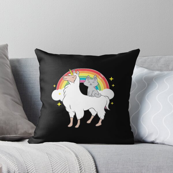 Item preview, Llama Lover Cat Riding Llamacorn Birthday Gift Idea designed and sold by haselshirt.