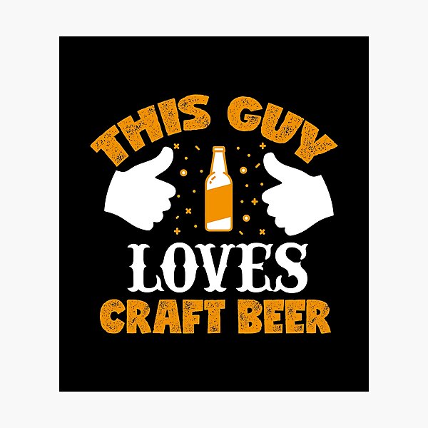 Item preview, This Guy Loves Craft Beer Home Brew IPA Hoppy Gift designed and sold by haselshirt.