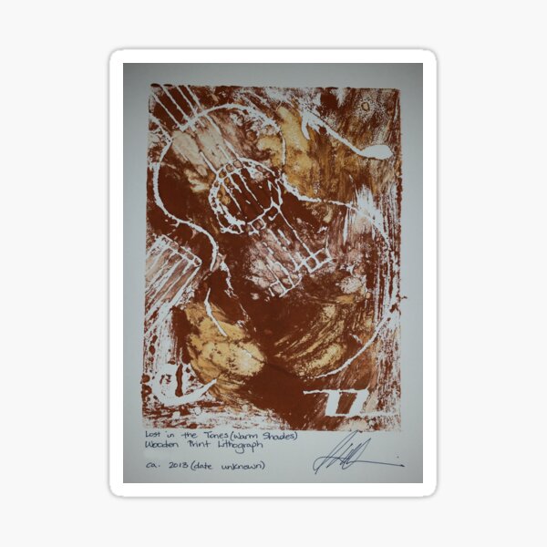 Lost In The Tones Sticker