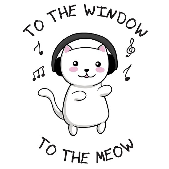 Jammin Kitty Poster By Tarskiart Redbubble Jammin Kitty Poster By Tarskiart Redbubble