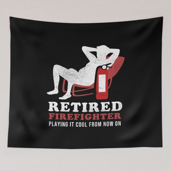 Item preview, Retired Firefighter Fireman Proud Firemen Gift  designed and sold by haselshirt.