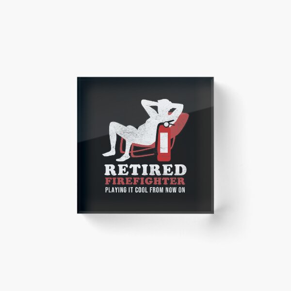 Item preview, Retired Firefighter Fireman Proud Firemen Gift  designed and sold by haselshirt.
