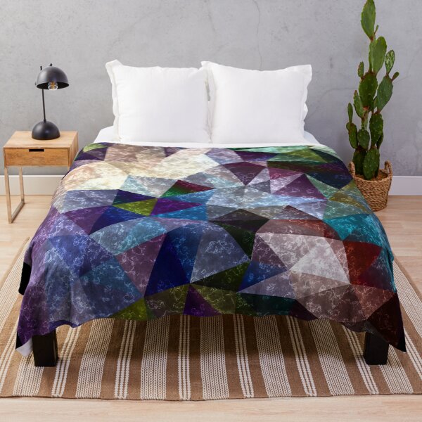 Item preview, Abstract marble polygonal pattern designed and sold by fuzzyfox.