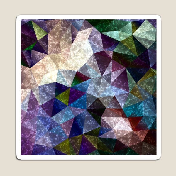 Item preview, Abstract marble polygonal pattern designed and sold by fuzzyfox.