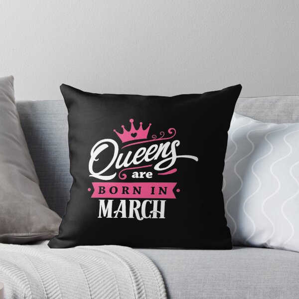 Item preview, Queens Are Born In March Birthday Gift Idea designed and sold by haselshirt.