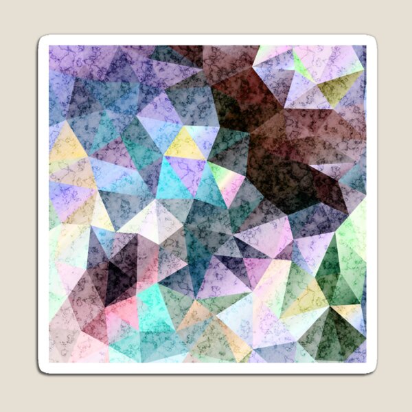 Item preview, Abstract marble polygonal pattern designed and sold by fuzzyfox.