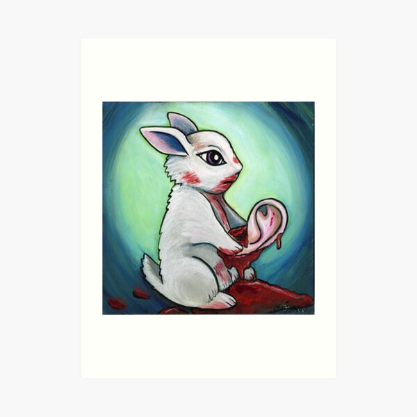 Cannibunny #2 Art Print