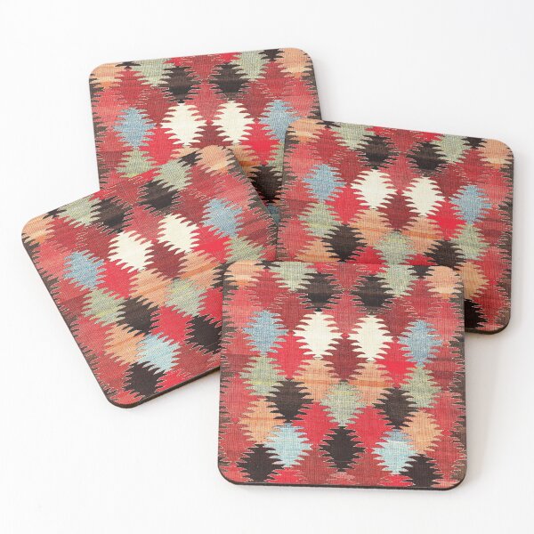 Item preview, Khaladj Azerbaijan Northwest Persian Kilim Print designed and sold by Vicky Brago-Mitchell®.