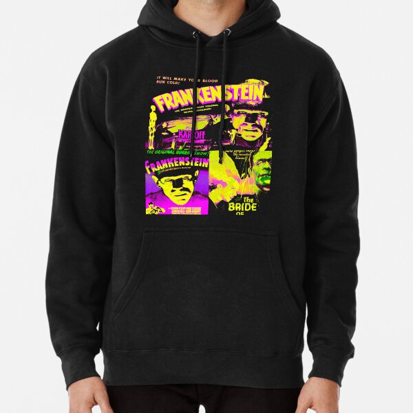 Horror movie best sale collage hoodie