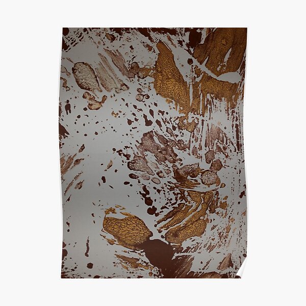 Lost In The Tones (negative fabric print) Poster