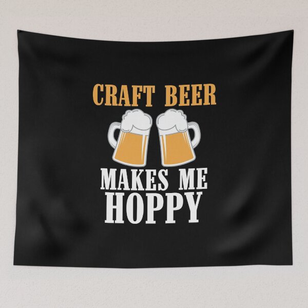 Item preview, Craft Beer Makes Me Hoppy IPA Home-brew Gift Idea designed and sold by haselshirt.